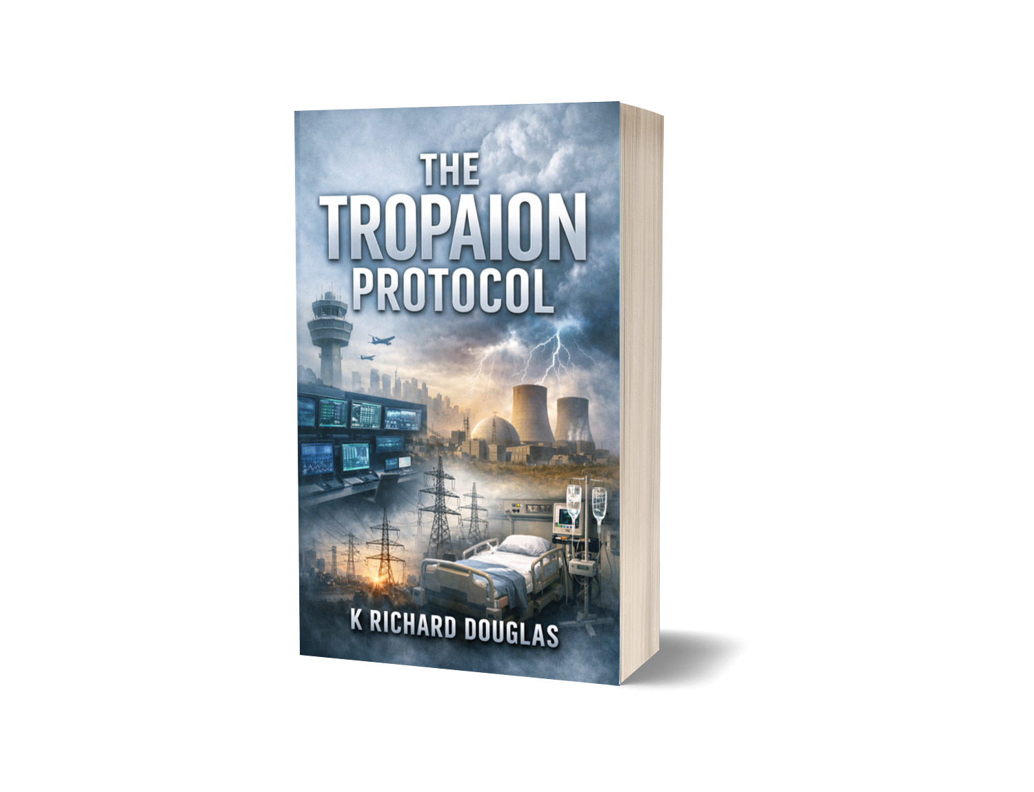 The Tropanion Protocol science fiction navel AI takes over the world new book K Richard Douglas